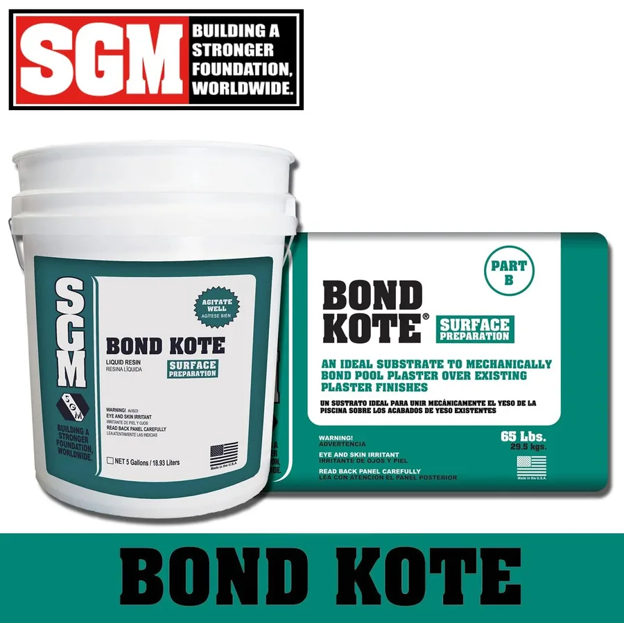 Bond Kote pool finish
