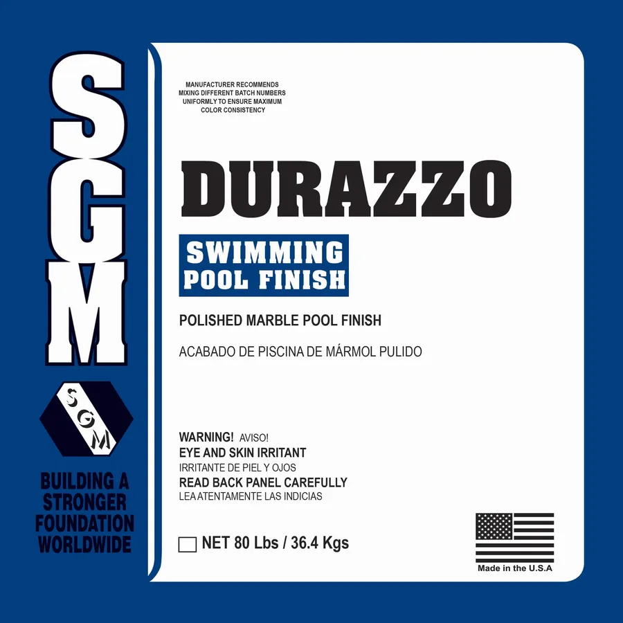 Durazzo pool finish