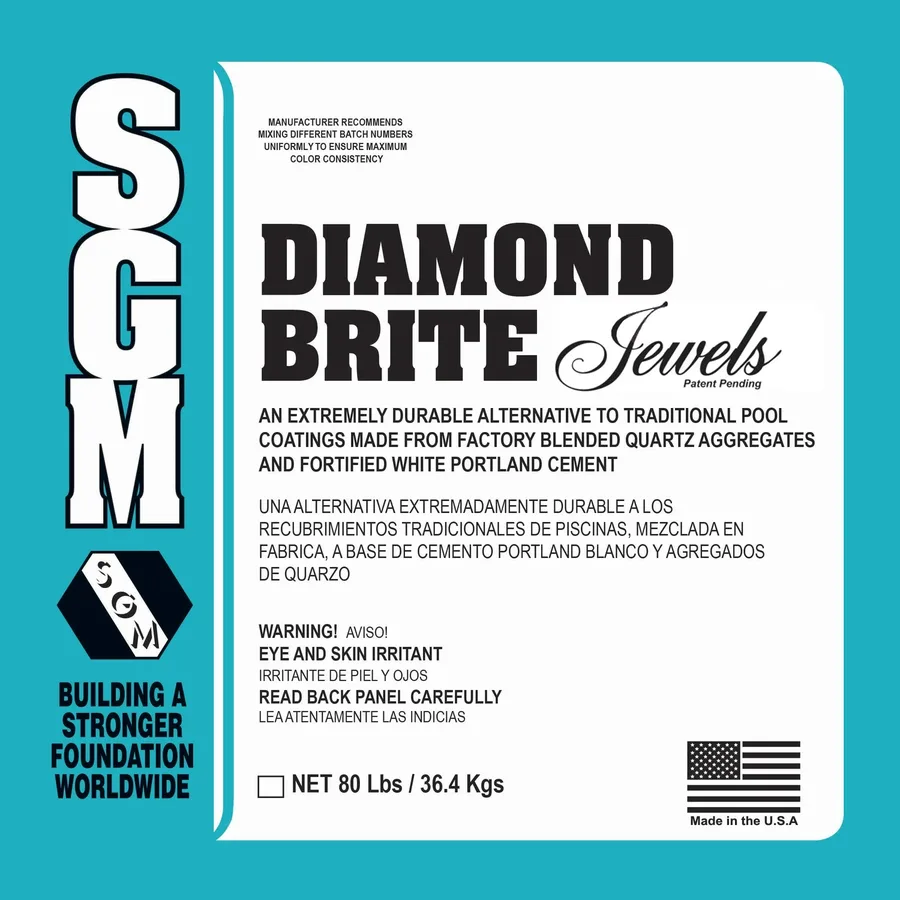 Diamond Brite Jewels pool finish