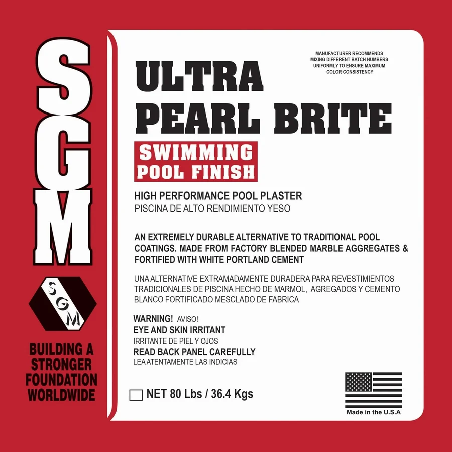 Ultra Pearl Brite pool finish